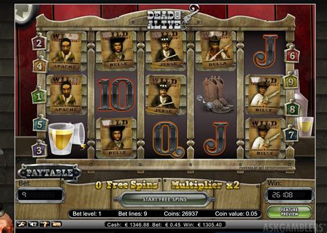 dead or alive slot machine